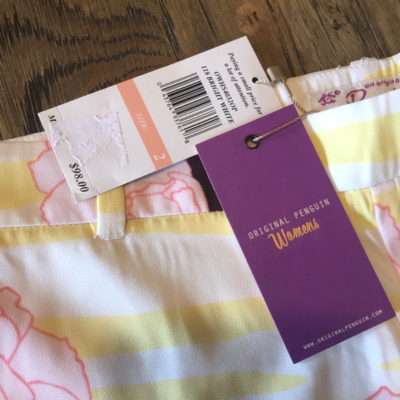 New Cute Fabulous Original Penguin Shorts 3 Avail -  SZ 2 & 4 - Picture 2 of 8